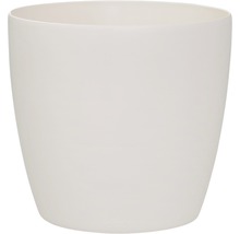 Pot de fleurs blanc