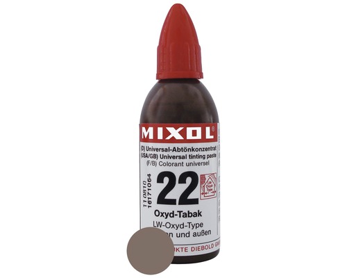 Concentré de colorant MIXOL® 22 Oxyde tabac 20 ml