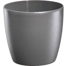 Cache-pot elho Brussels en plastique Ø 20 h 18 cm anthracite