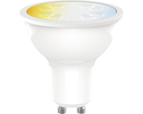 tint Smarte LED Lampe GU10/5,1W 350 lm 2700- 6500 K warmweiß- tageslichtweiß - Kompatibel mit SMART HOME by hornbach