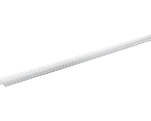 SKANDOR Abschlussprofil silber eloxiert selbstklebend 11,5x15x900 mm Kunststoff-Profilleiste
