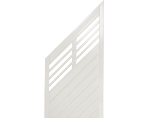 Élément de finition Konsta Style à gauche 90 x 180/90 cm blanc crème
