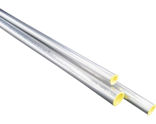 Tube en acier inoxydable Viega-Sanpress 1.4401 Ø 15 mm épaisseur de mur 1 mm 6 m