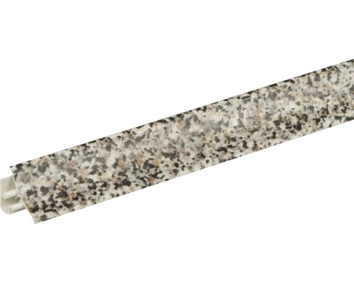 Joint d'étanchéité mural Granit 24, longueur : 590 mm Baguette de finition de cuisine aspect pierre