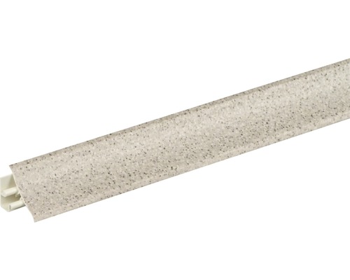 Joint d'étanchéité mural Grainy 24, longueur : 590 mm Plinthe en plastique