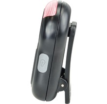 Lampe à clip avec feu arrière rouge pour une visibilité accrue