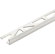 Winkel-Abschlussprofil Dural Durosol Edelstahl Länge 100 cm Höhe 10 mm