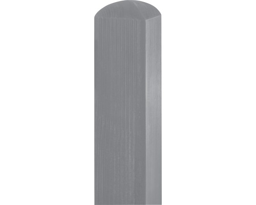 Poteau 9x9x100 cm, gris