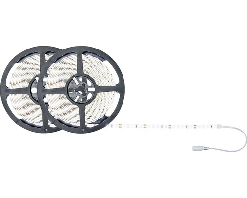 Deux rubans LED sur rouleaux avec câble de raccordement