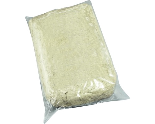 Verpackungseinheit Dämmwolle im transparenten Beutel