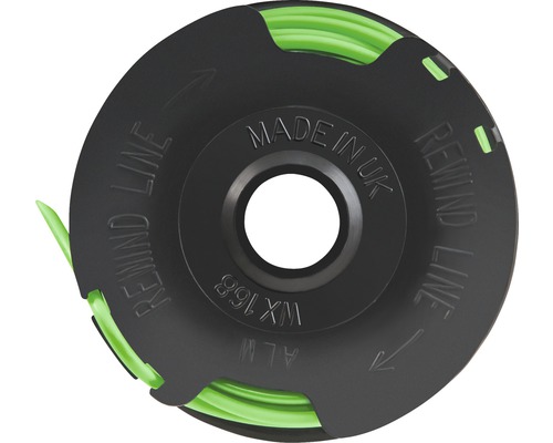 Bobine de fil pour coupe-bordures avec fil vert
