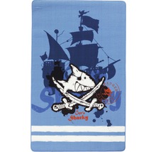 Tapis pour enfants avec motif de pirate et requin
