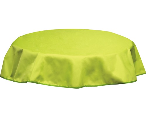 Nappe Ø 160 cm polyester ronde vert