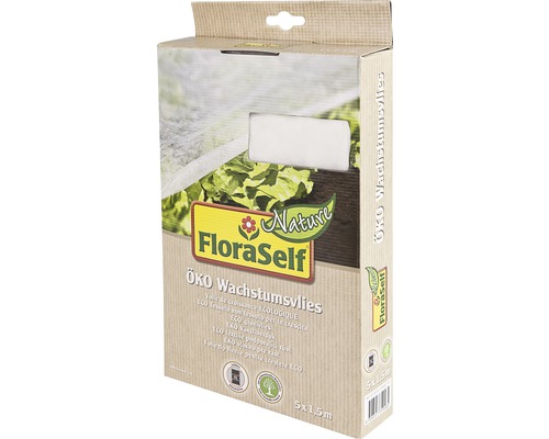 FloraSelf Voile de croissance écologique emballage 5x1,5 mètres
