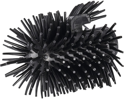 Tête de brosse avec brossette pour les rebords pour brosse WC en silicone 75 mm 22243100-0