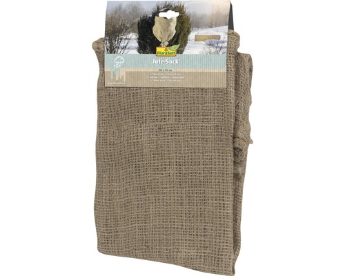 Sac de jute FloraSelf 0.8x0.6 m nature