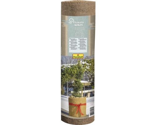 FloraSelf Kokos-Filzmatte 1.5x0.5 m natur FloraSelf Kokos-Filzmatte 1.5x0.5 m natur