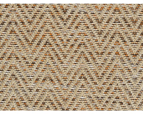 Teppichboden Flachgewebe Outsider African Joy karamell-beige gemustert FB13 400 cm breit (Meterware)-0