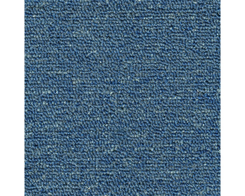 Moquette bouclée Star bleu largeur 400 cm (marchandise au mètre)