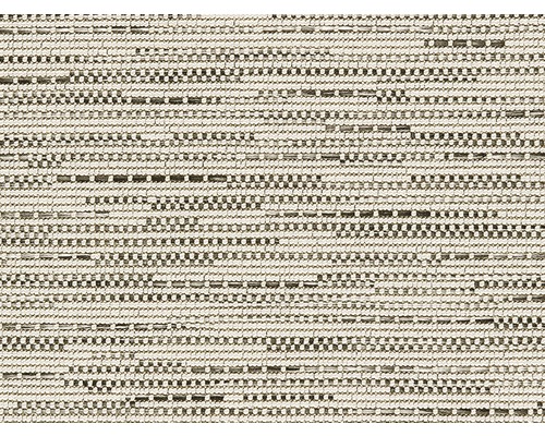 Moquette à poils ras Outsider African Mambo blanc-anthracite à motif FB21 400 cm de large (au mètre)