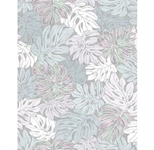 Tapete mit Monstera Blatt Muster