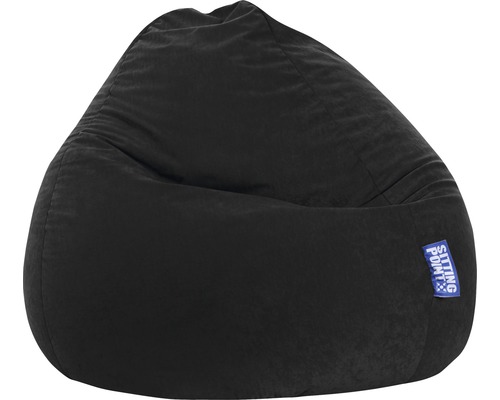 Pouf coussin Sitting Point Beanbag Easy L noir 70x90 cm Pouf coussin Sitting Point Beanbag Easy L noir 70x90 cm