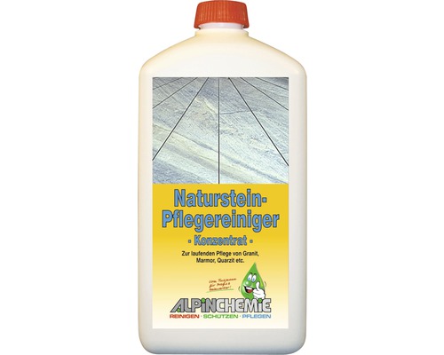 Natursteinpflegereiniger AlpinChemie 1 l Flasche Naturstein-Pflegereiniger Konzentrat von Alpinchemie