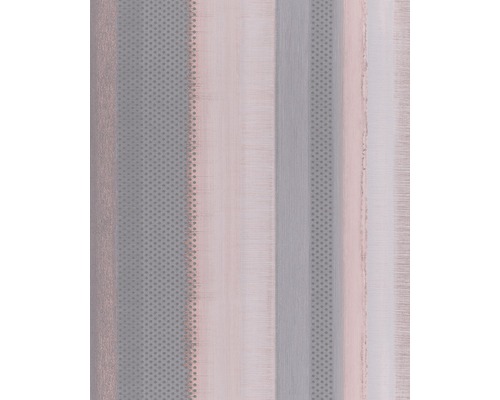 Papier peint intissé 30444 Casual points rose violet Papier peint à rayures