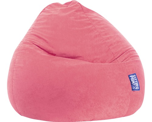 Sitzsack Sitting Point Beanbag Easy L ca. 120 Liter pink 70x90 cm