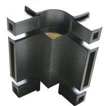 Connecteur de profilé en aluminium pour constructions