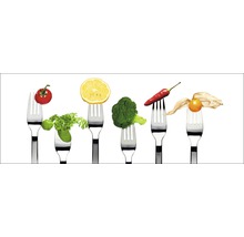 Tableau en verre Vegetable & Fruit 50x125 cm-thumb-0