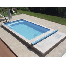 Pool-Sommerabdeckplane Planet Pool 600x300 cm blau