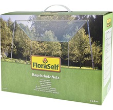 Filet de protection contre la grêle FloraSelf 5x4 m maillage 8 mm vert-thumb-1