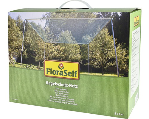 Emballage du filet de protection contre la grêle FloraSelf 5x4 mètres
