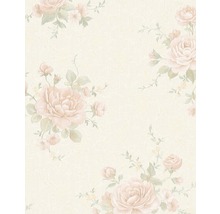 Papier peint à motif de roses