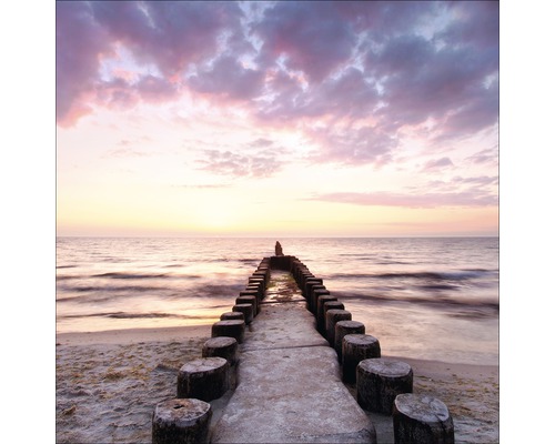 Glasbild Slim Base To Sea 80x80 cm GLA1303