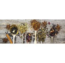 Glasbild Herbage On Spoon IV 50x125 cm GLA1366