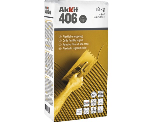 Colle flexible abondante Akkit 406 C2 TE S1 18 kg