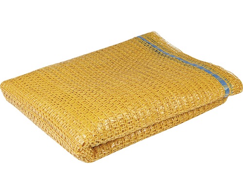 Abdecknetz aus Kunststoff, zusammengefaltet