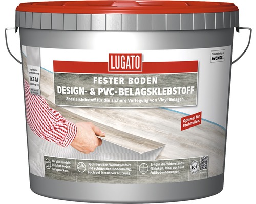 Colle pour revêtement PVC et Design Lugato 3 kg-0