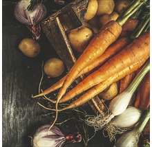 Glasbild Carrots 30x30 cm GLA1794