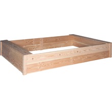 Bac à sable en bois de 170 x 250 x 40 cm en sapin de Douglas