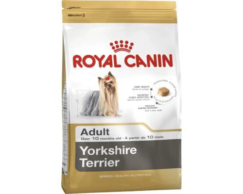 Nourriture pour chien Royal Canin Yorkshire Adulte, 1,5 kg Aliment sec Royal Canin pour Yorkshire Terriers à partir de 10 mois