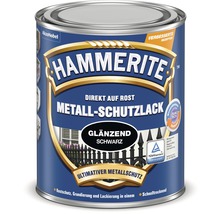 HAMMERITE Metallschutzlack glänzend schwarz 2,5 l-thumb-1