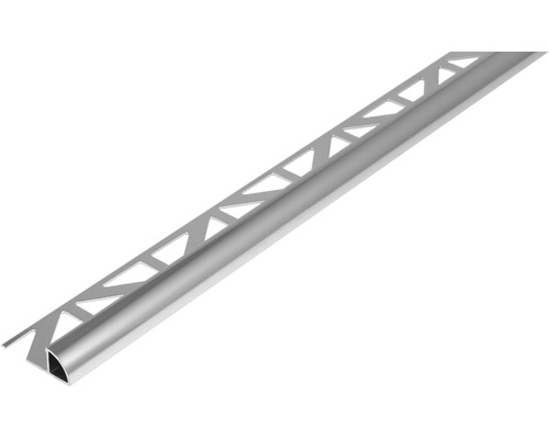 Profilé de finition quart de rond Dural Durondell DRAE 80 aluminium longueur 250 cm hauteur 8 mm