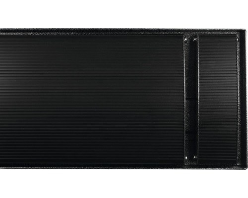 Tapis de propreté avec structure rainurée