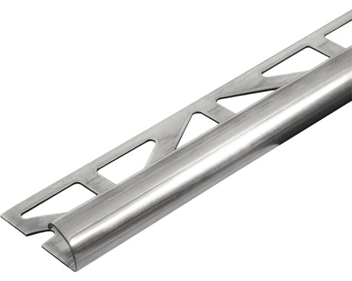 Viertelkreis-Abschlussprofil Dural Durondell DRE 100 Edelstahl Länge 250 cm Höhe 10 mm Viertelkreis-Abschlussprofil Dural Durondell DRE 100 Edelstahl Länge 250 cm Höhe 10 mm