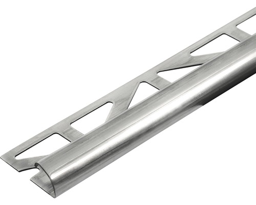 Viertelkreis-Abschlussprofil Dural Durondell DRE 125 Edelstahl Länge 250 cm Höhe 12,5 mm Viertelkreis-Abschlussprofil Dural Durondell DRE 125 Edelstahl Länge 250 cm Höhe 12,5 mm
