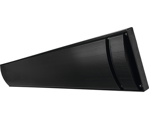 Radiateur de terrasse noir pour l''extérieur