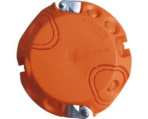 Boîte d''encastrement électrique d''un diamètre de 68 millimètres